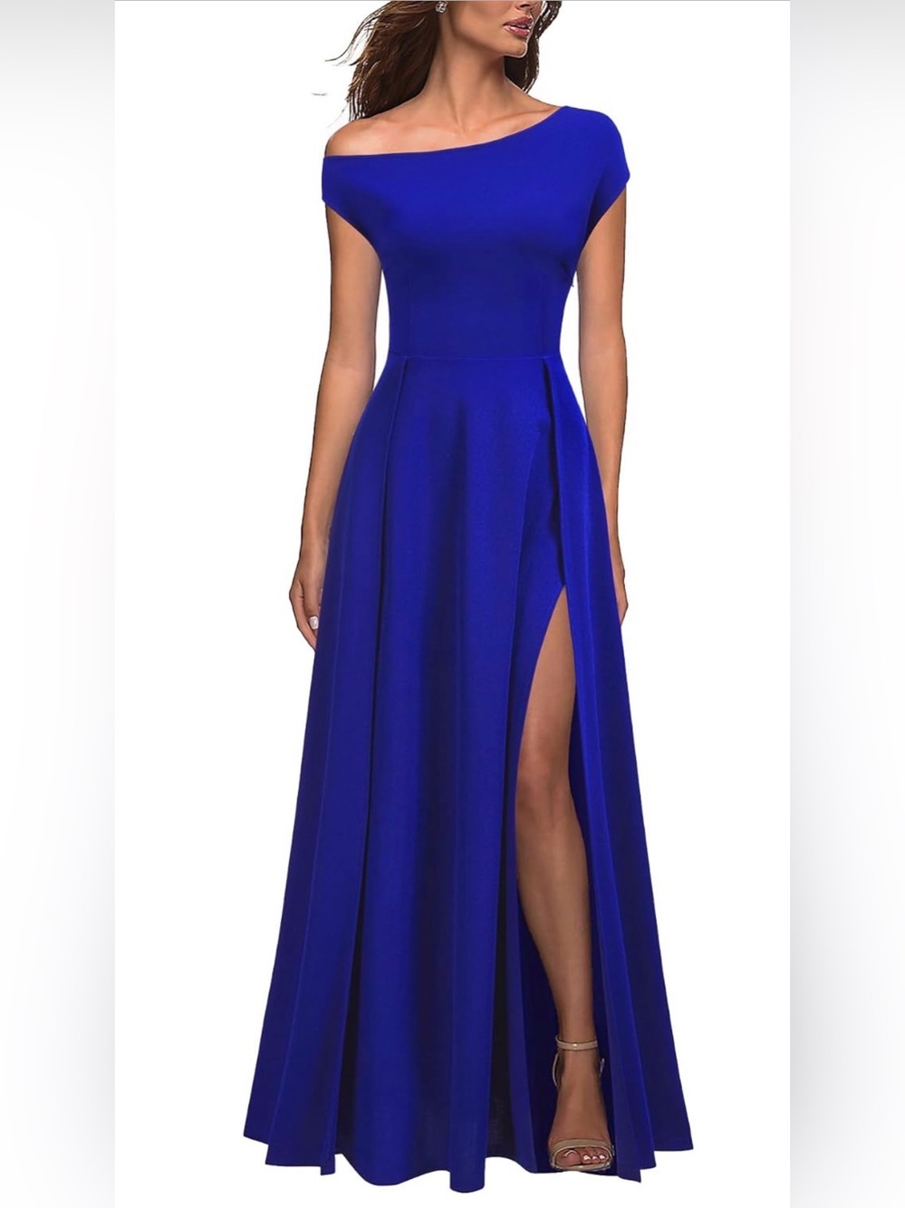 Royal Blue Dress perfect for weddings, galas and proms.